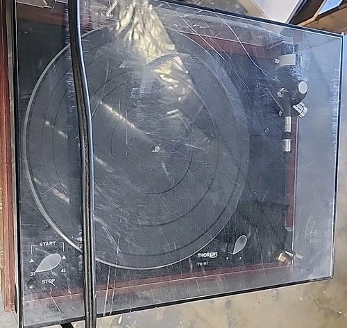 Vtg thorens 147 turntable - thorens,
